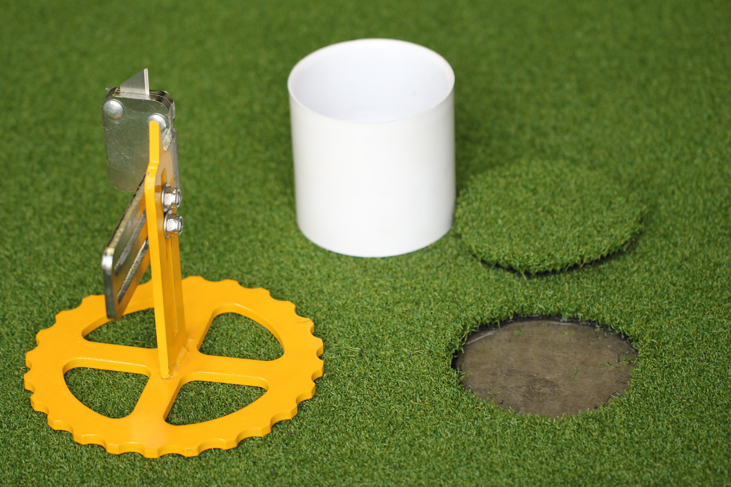Circle Cutter Synthetic Grass Synthetic Grass Tools Installation Houston,Texas