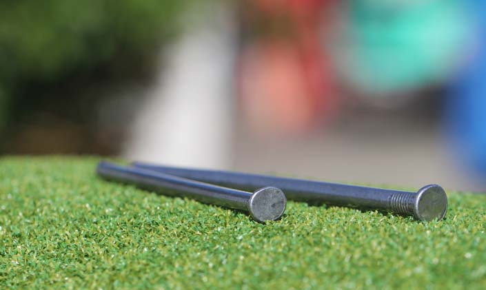 Installation Nails Synthetic Grass Synthetic Grass Tools Installation Houston,Texas