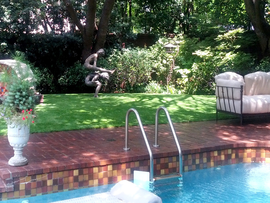 Artificial Grass: Lawn Services Porter Heights, Texas Landscaping, Backyard Pool