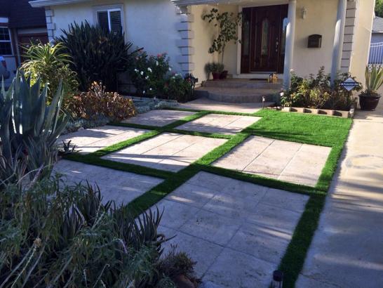 Artificial Grass Photos: Fake Grass Carpet Humble, Texas Landscape Design, Front Yard Landscape Ideas