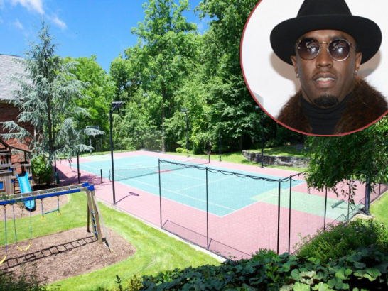Sean Diddy Combs (AKA Puff Daddy, P. Diddy) is Selling Mansion With Putting Green artificial grass