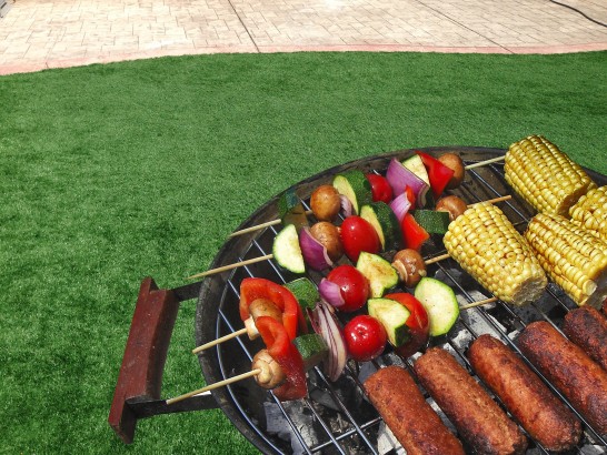 Time for a Barbeque! artificial grass