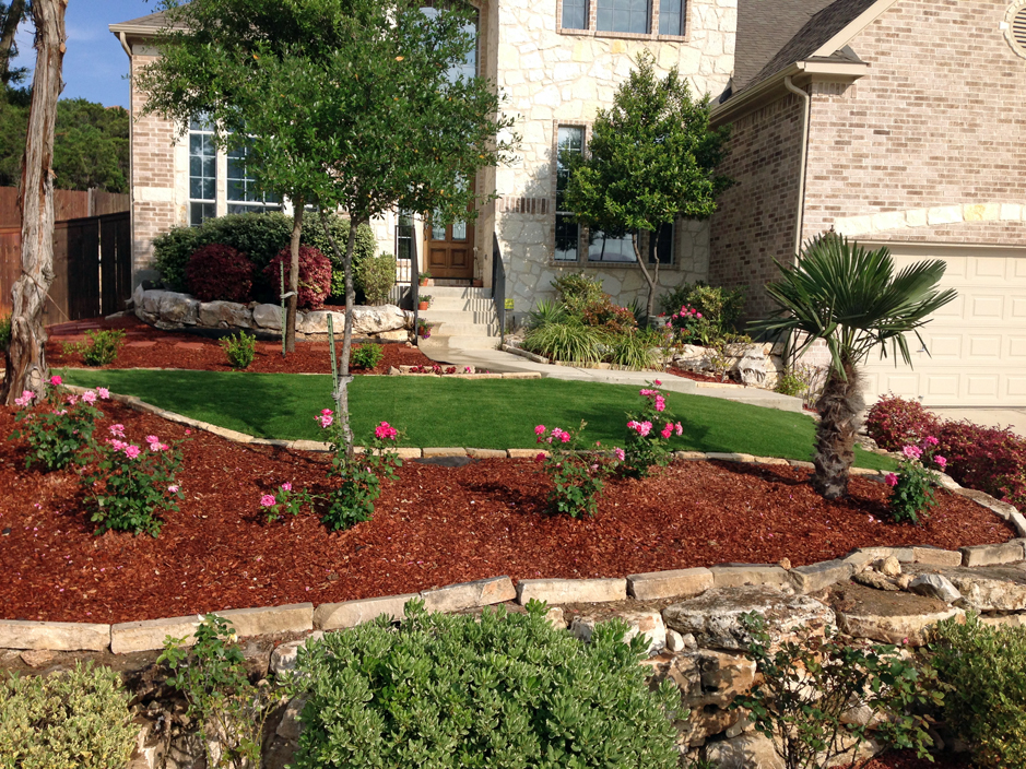 Artificial Grass: Plastic Grass Dickinson, Texas City Landscape, Landscaping Ideas For Front Yard