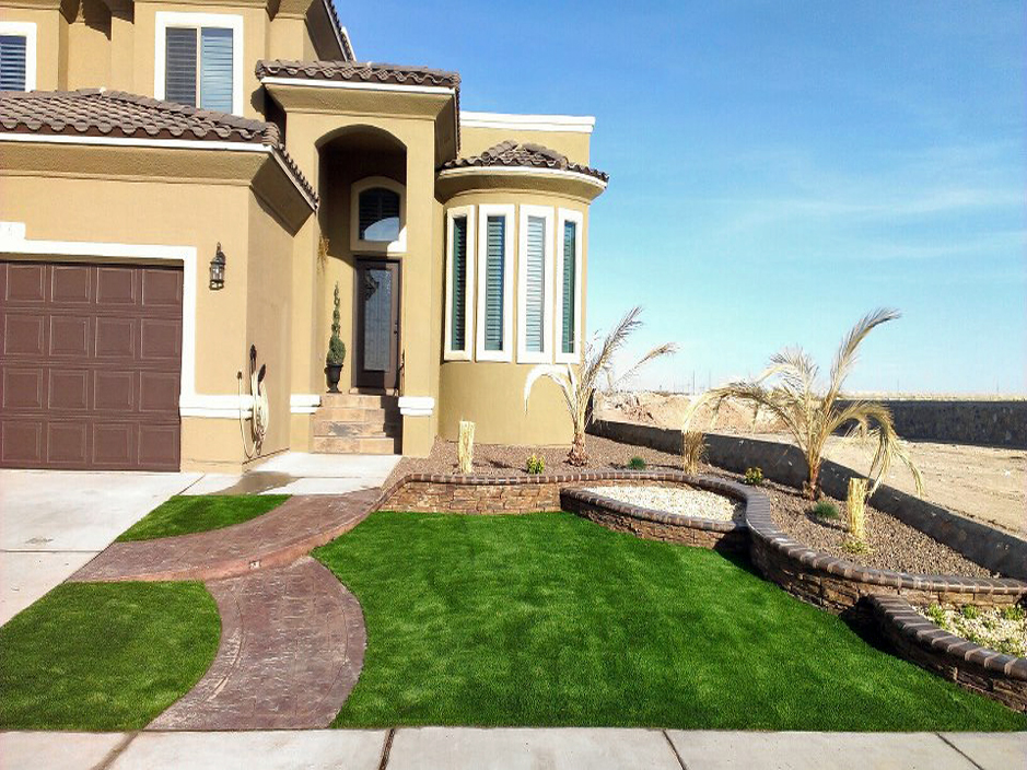 Artificial Grass: Synthetic Lawn Pecan Grove, Texas Landscape Design, Landscaping Ideas For Front Yard